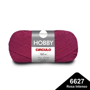 Fio Lã Hobby 100g - 160 m Círculo - 3334 Tulipa
